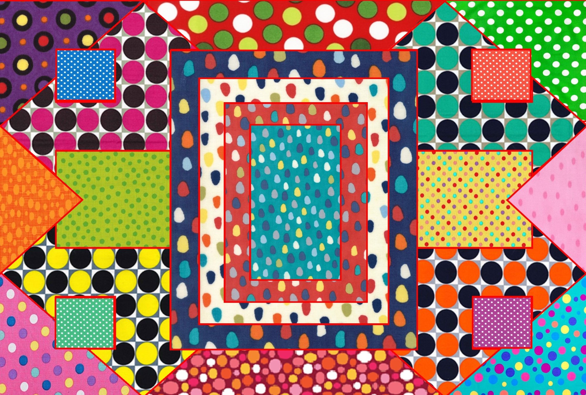 Solve Dotty Sunday large jigsaw puzzle online with 176 pieces