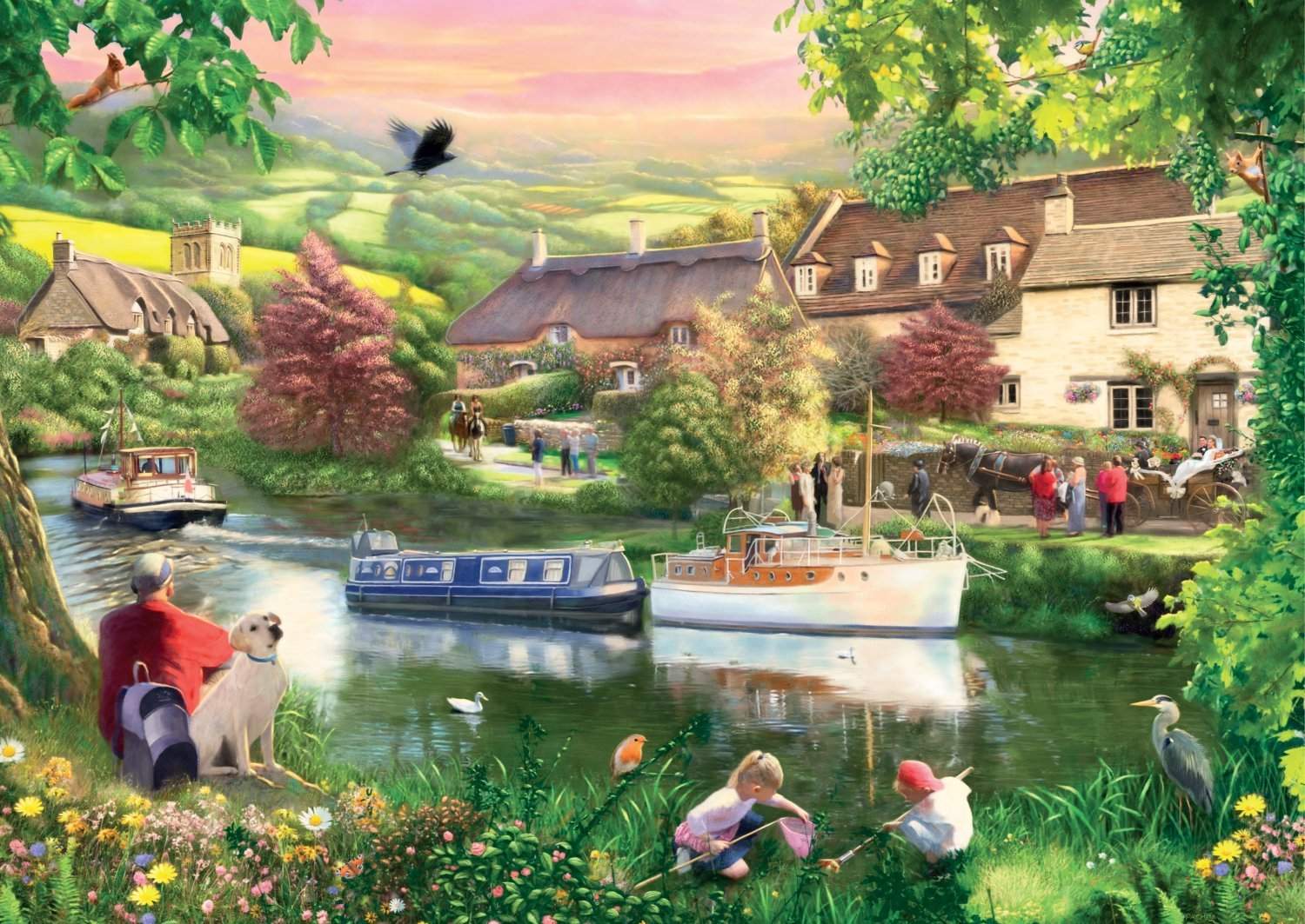 Solve The Cotswolds jigsaw puzzle online with 247 pieces