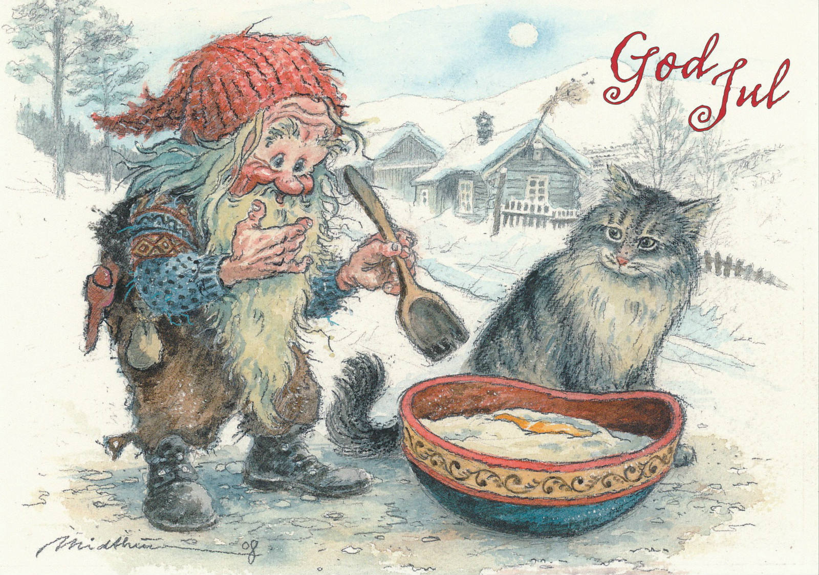 Новогодний домовой. Домовой и новый год. Домовой и новый год. Домовой на новый год. Норвежский гном ниссе.