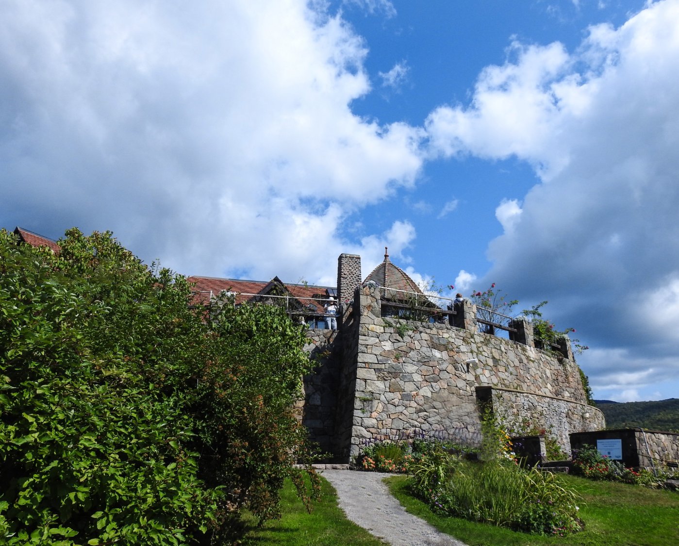 Solve Aptly named.....Castle in the Clouds jigsaw puzzle online with 12 pieces