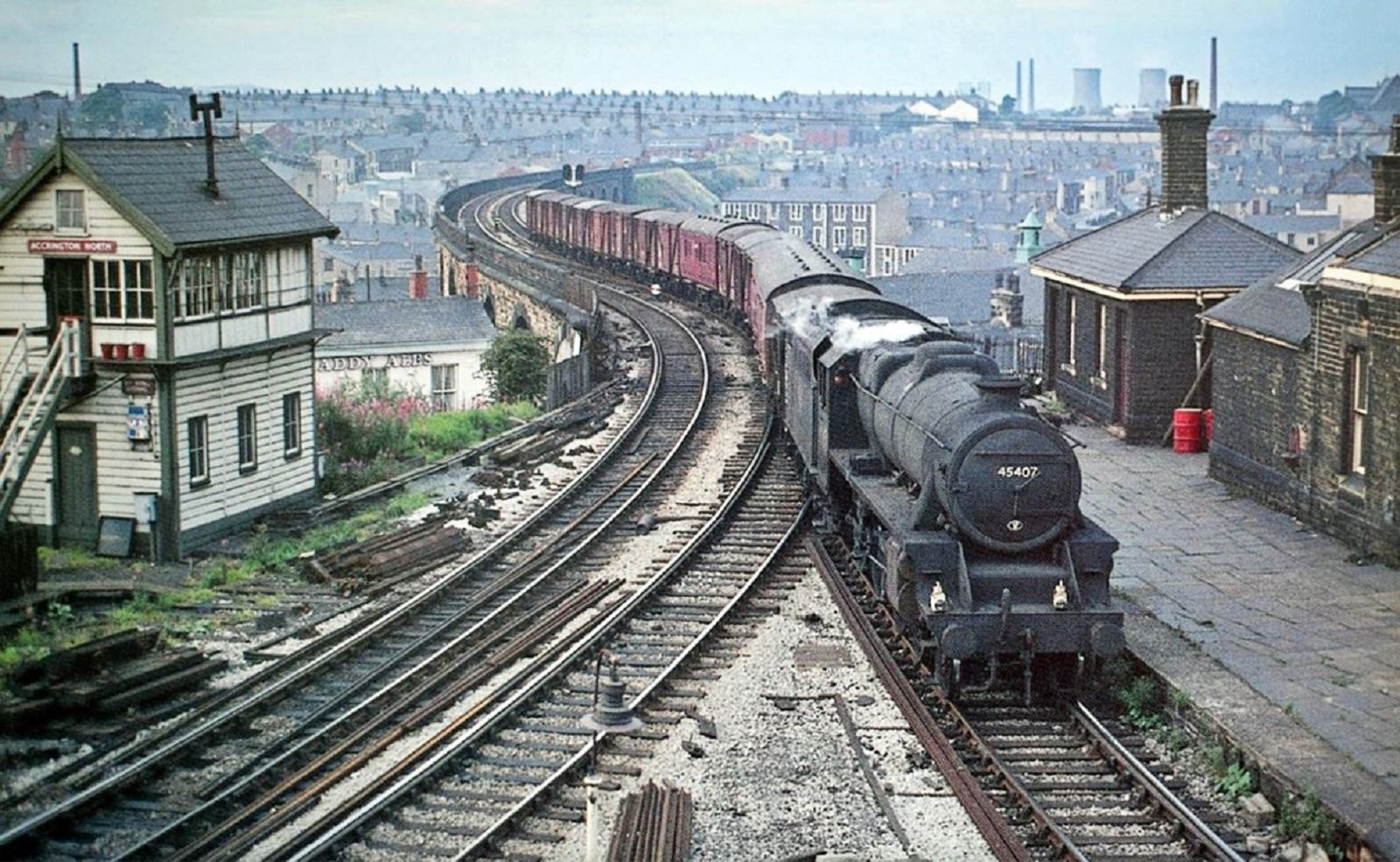 Solve LMS Stanier Class 5MT 460 45407 at Accrington. jigsaw puzzle