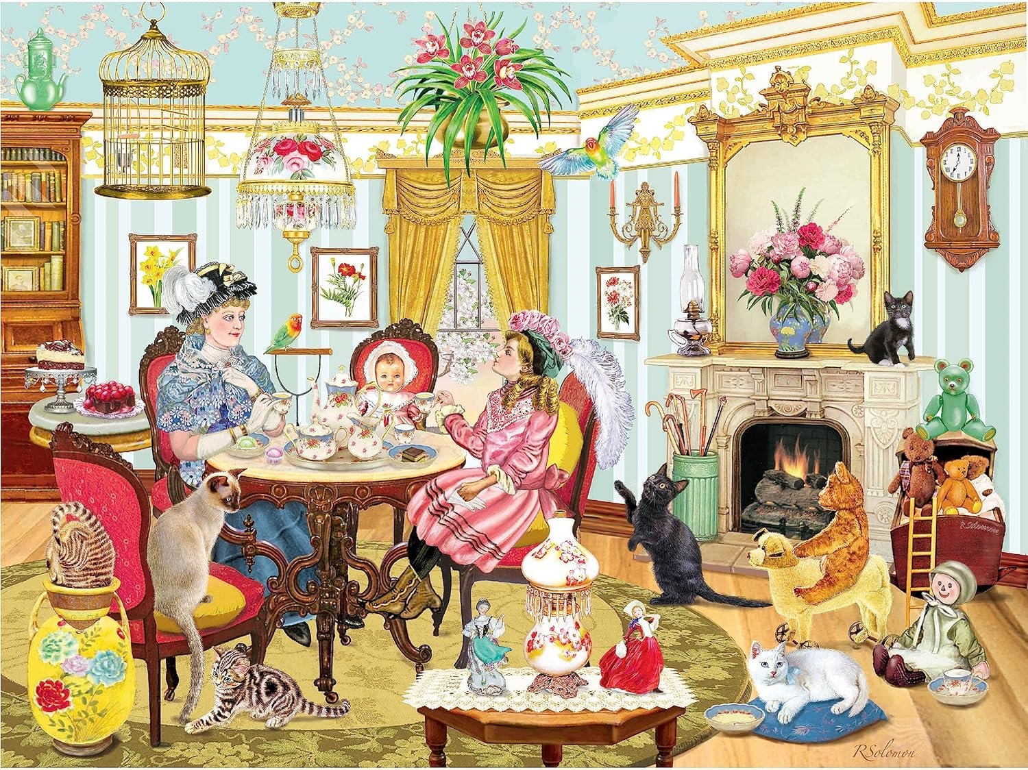 High Tea Puzzle Solve High Tea jigsaw puzzle online with 300 pieces