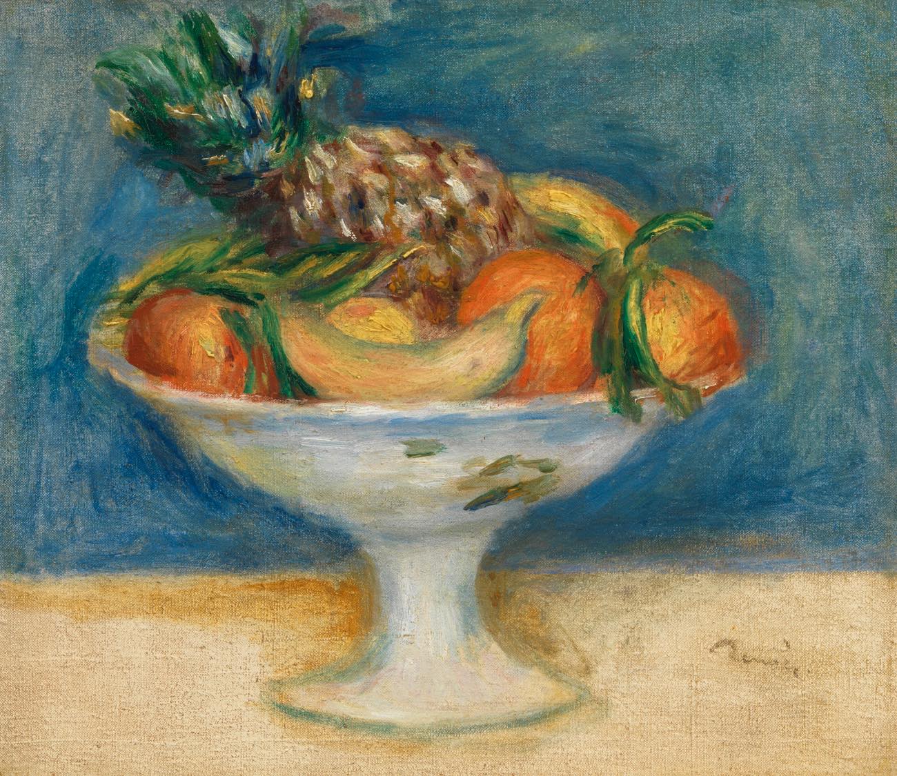 Solve Pierre-Auguste Renoir, Nature Morte au Compotier (ca 1890