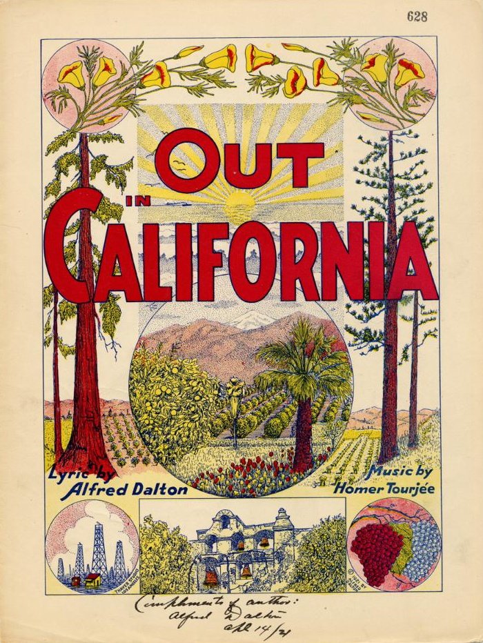 Solve California Travel Poster jigsaw puzzle online with 99 pieces