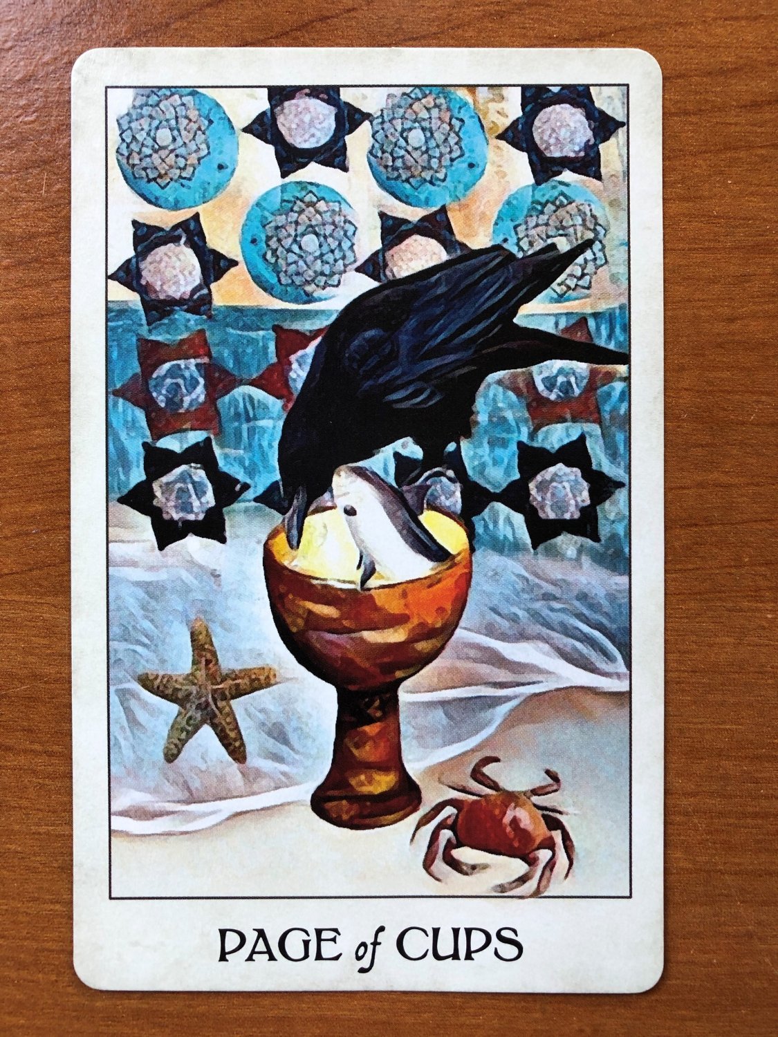 Solve Tarot 3 April jigsaw puzzle online with 48 pieces