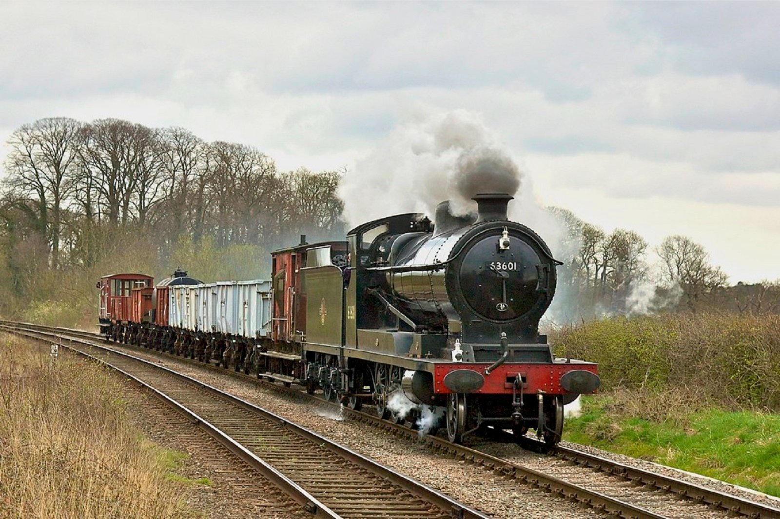 Jigsaw Puzzle | 247 pieces | ex GCR Class 8K 2-8-0 63601. | Jigidi
