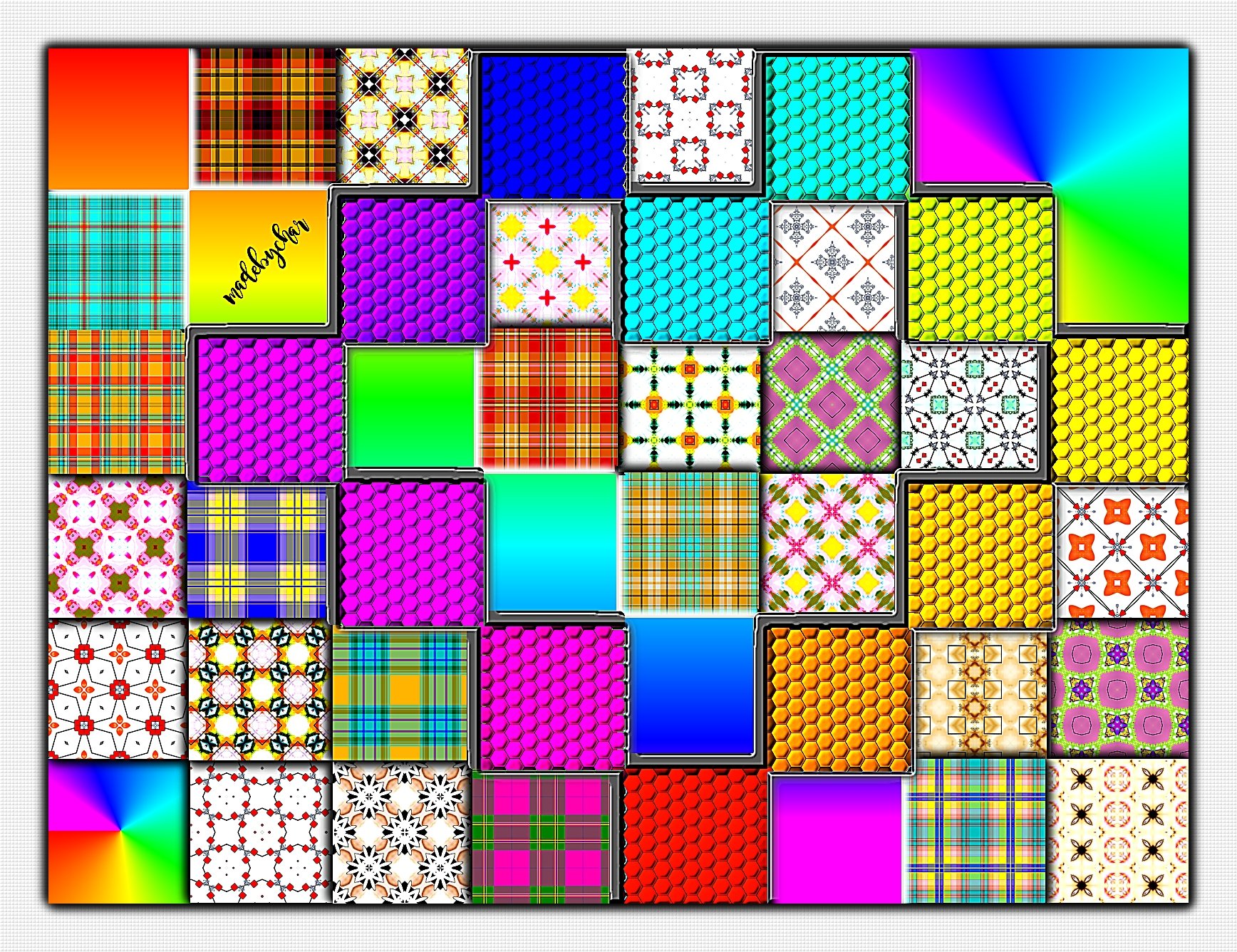 Color Patterns Puzzle Solve Patterns and Colors... jigsaw puzzle online with 192 pieces