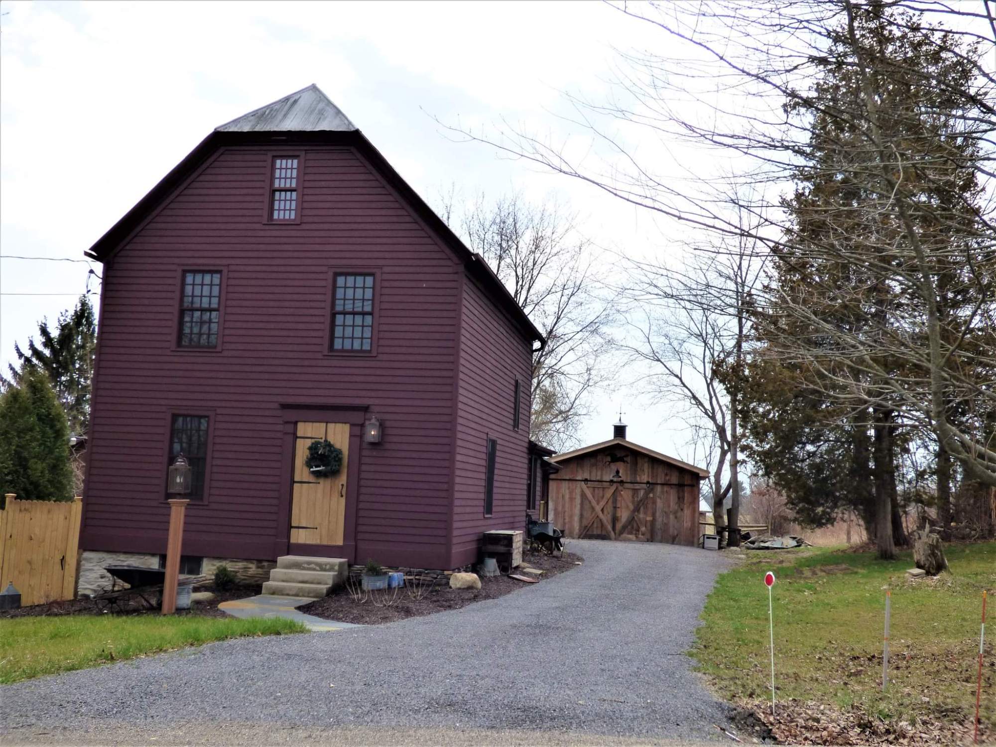Solve Home on Boyd Hill Road, Pulteney NY Built in 1880 jigsaw puzzle