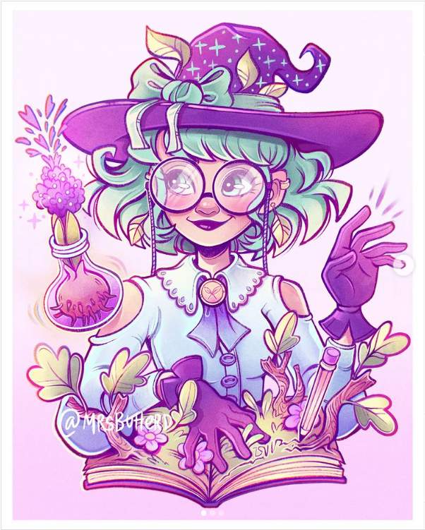 Solve Olivia, the witch student - by MrsbutterD ✨️🌱 jigsaw
