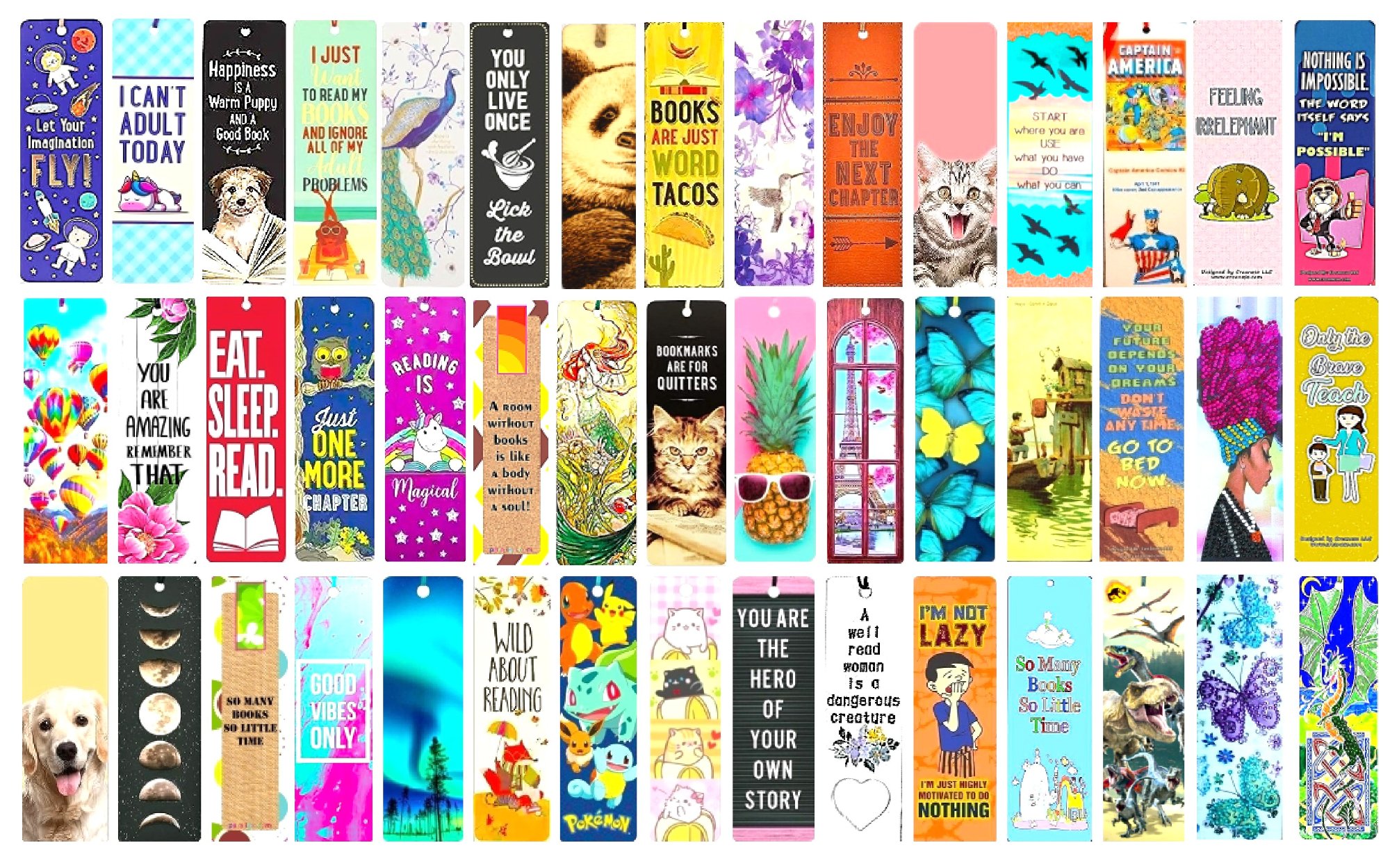 Solve BOOKMARKS jigsaw puzzle online with 150 pieces