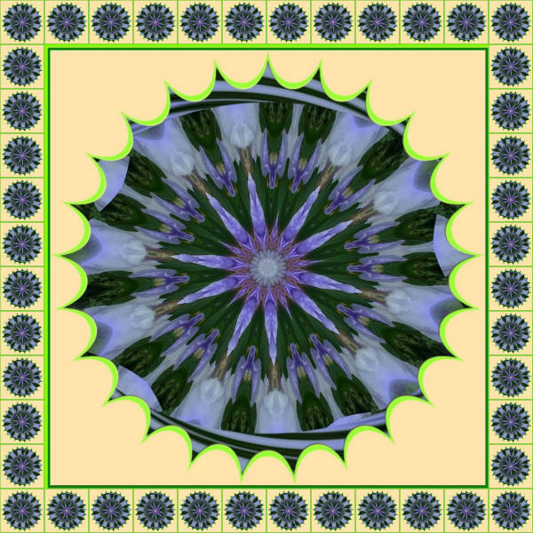 Servizio Da Tè IRIS KALEIDO – 6 Pezzi Con Piattino, Colorato E Allegro