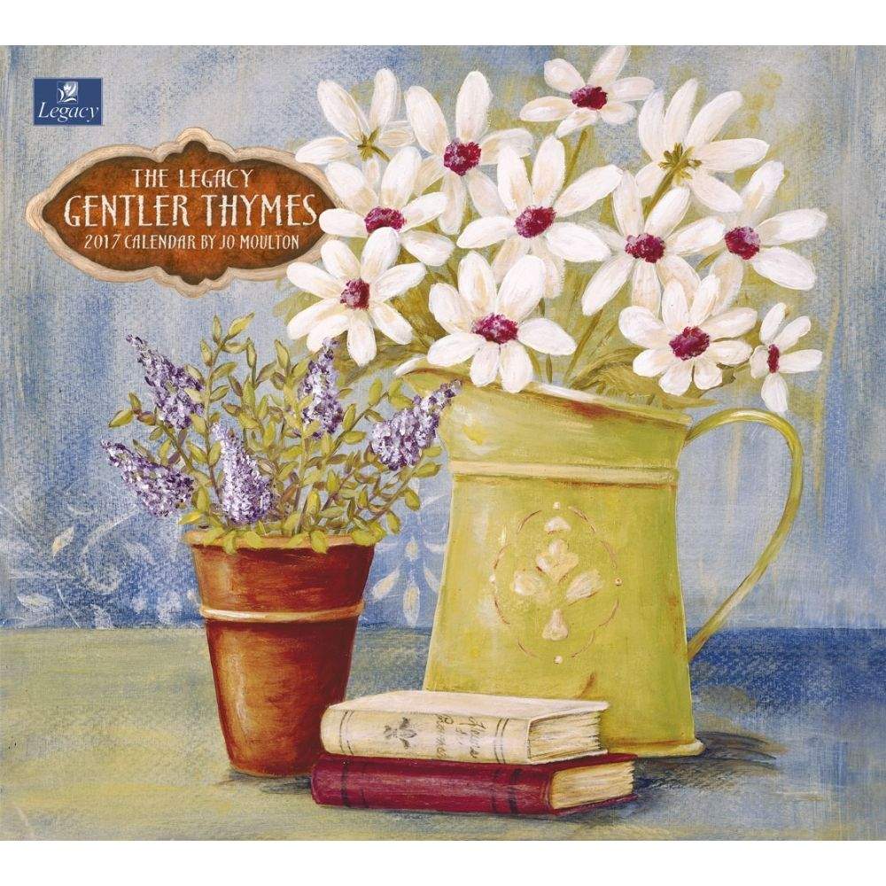 Solve Legacy 2017 Wall Calendar Gentler Thymes jigsaw puzzle online