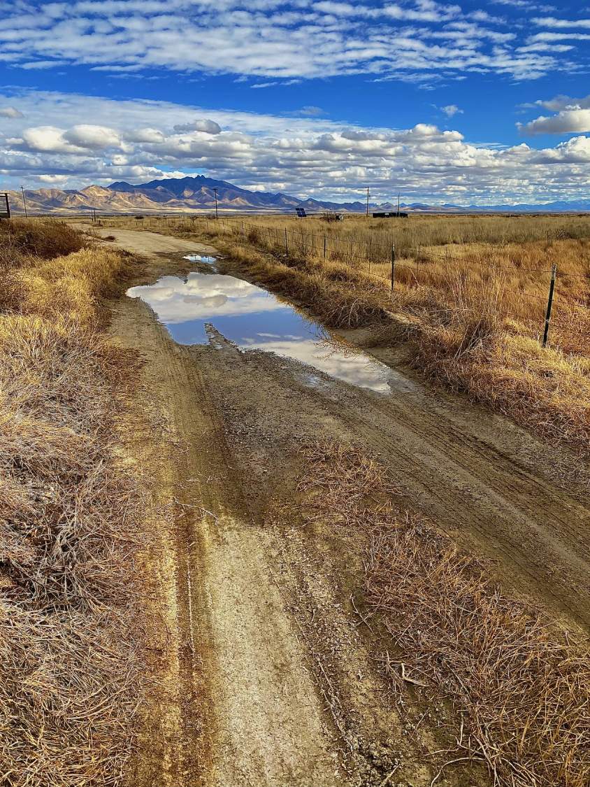 Jigsaw Puzzle A back road near Willcox looking toward Dos Cabezas