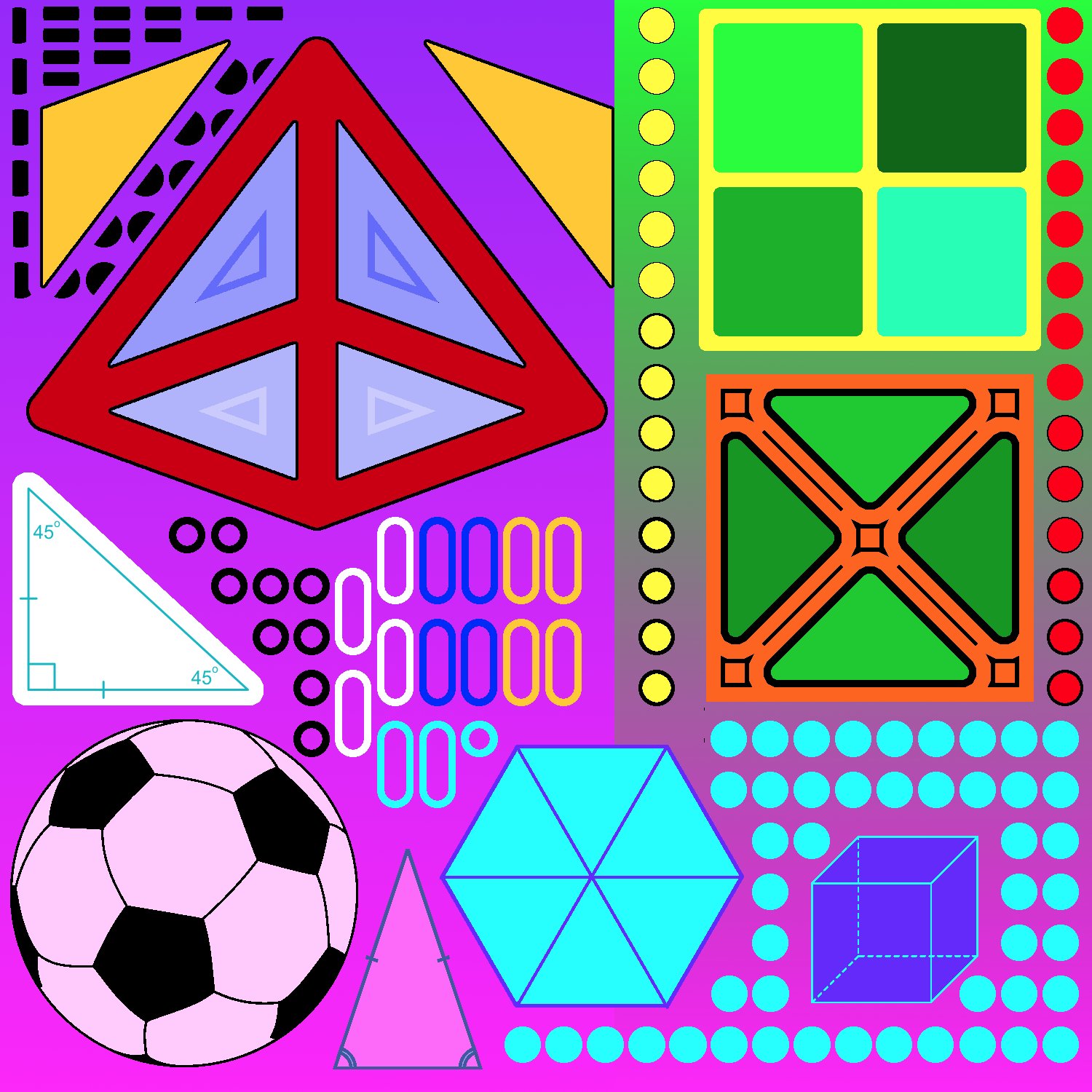 Solve 0 Shapes jigsaw puzzle online with 400 pieces