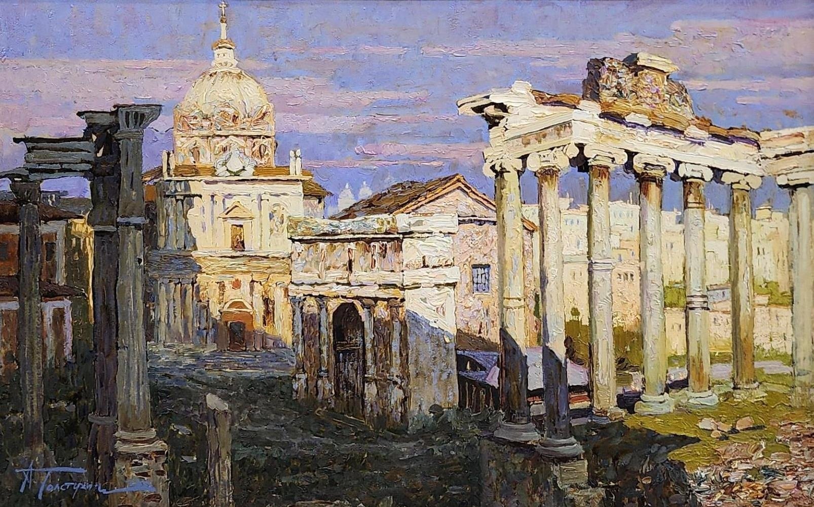 Solve Artem Tolstukhin, oil on board jigsaw puzzle online with 442 pieces