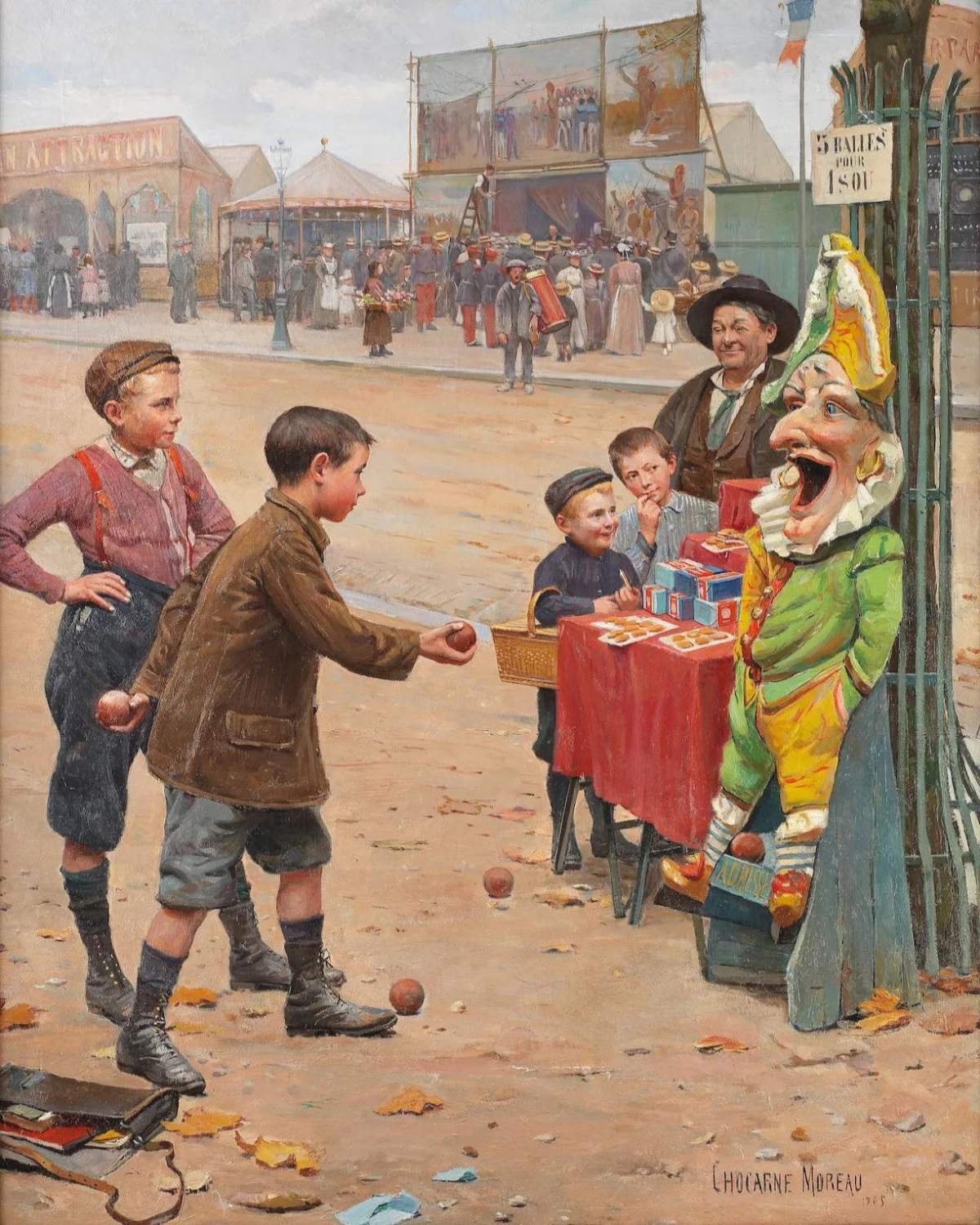 Solve Paul Charles ChocarneMoreau jigsaw puzzle online with 180 pieces