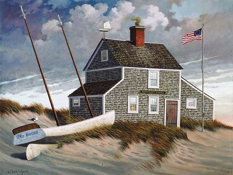 Jigsaw Puzzle | 180 pieces | Everyone Loves A Mystery {Charles Wysocki ...