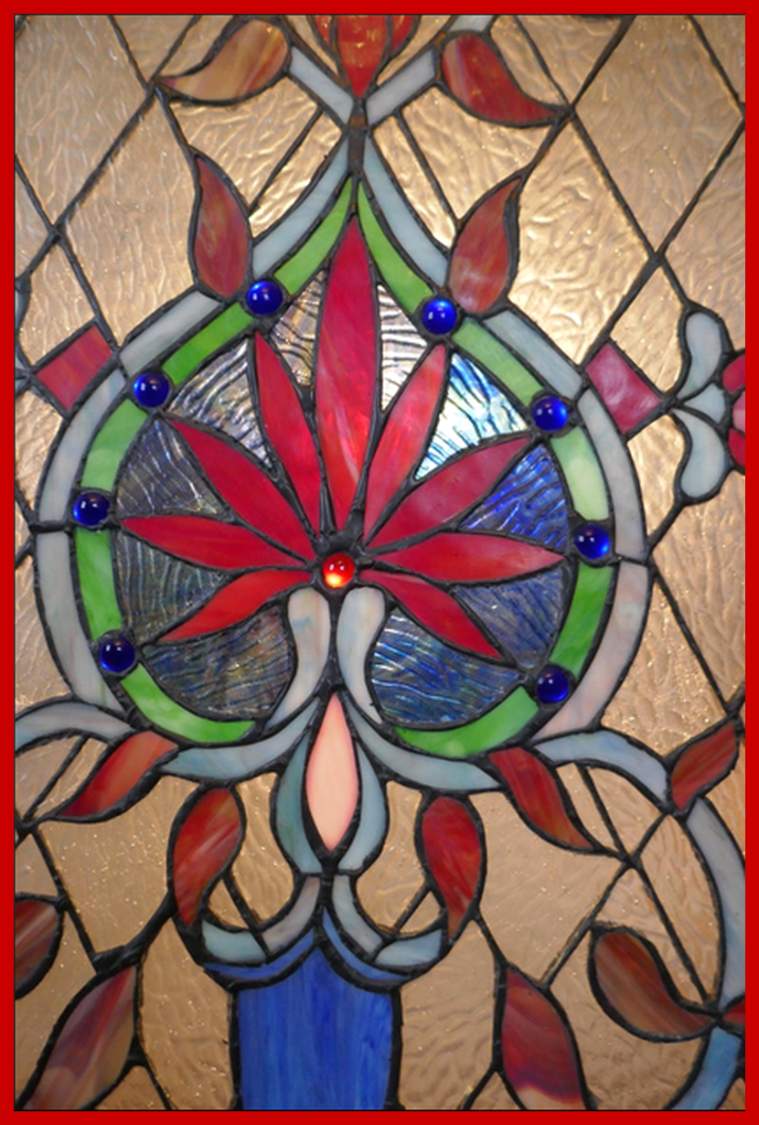 Jigsaw Puzzle Lovely stained glass window! 54 pieces Jigidi