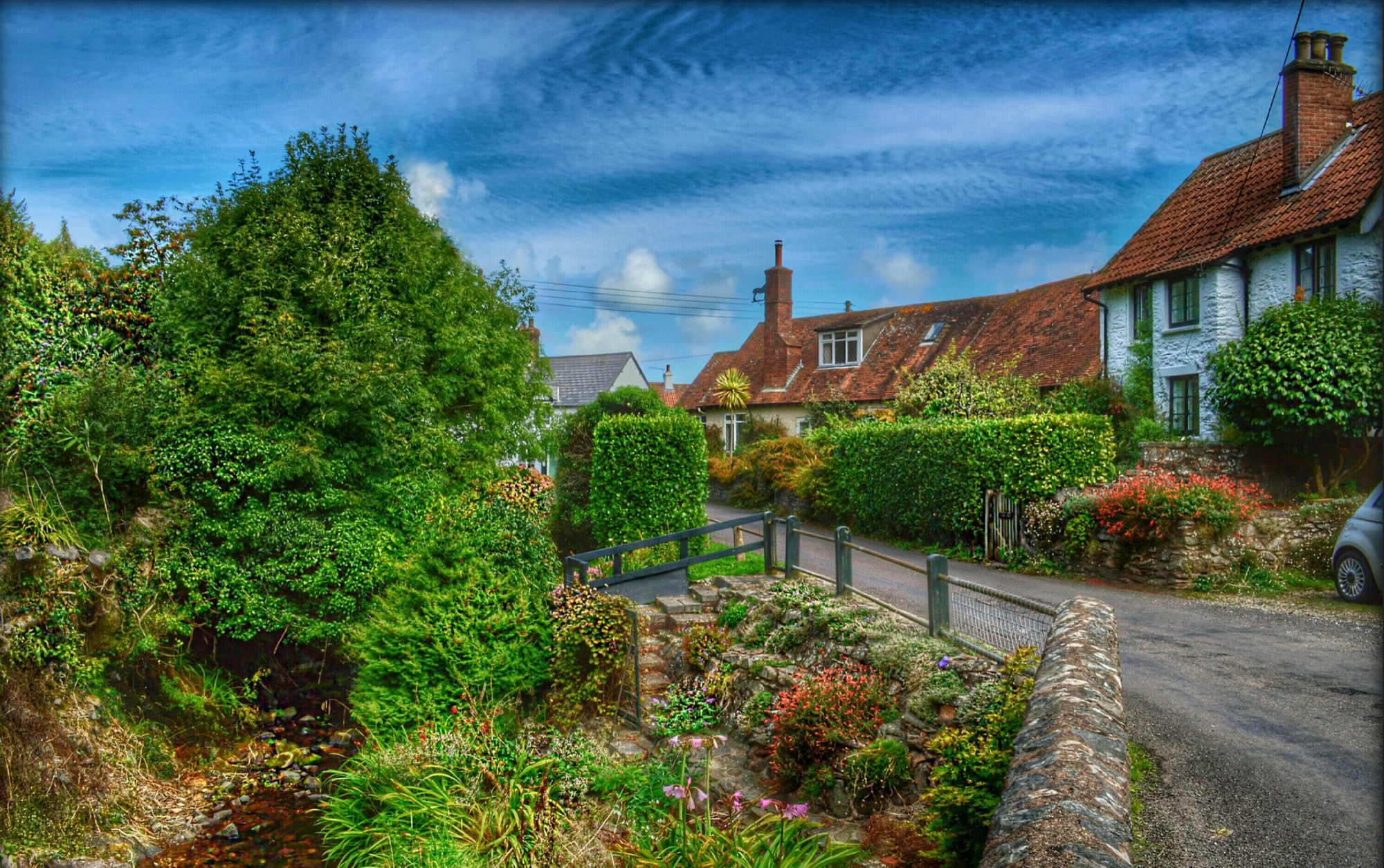 Solve Porlock. Somerset. UK. jigsaw puzzle online with 600 pieces