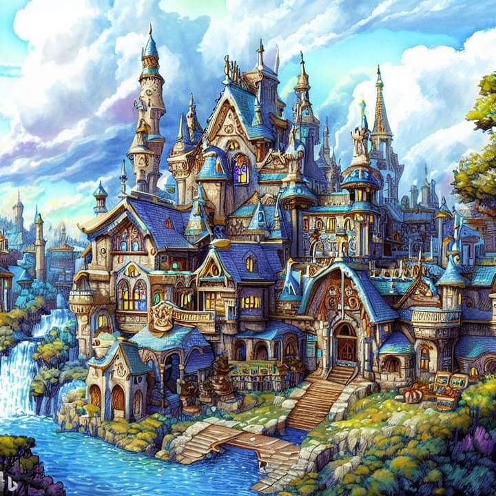 Solve Fantasy school jigsaw puzzle online with 156 pieces