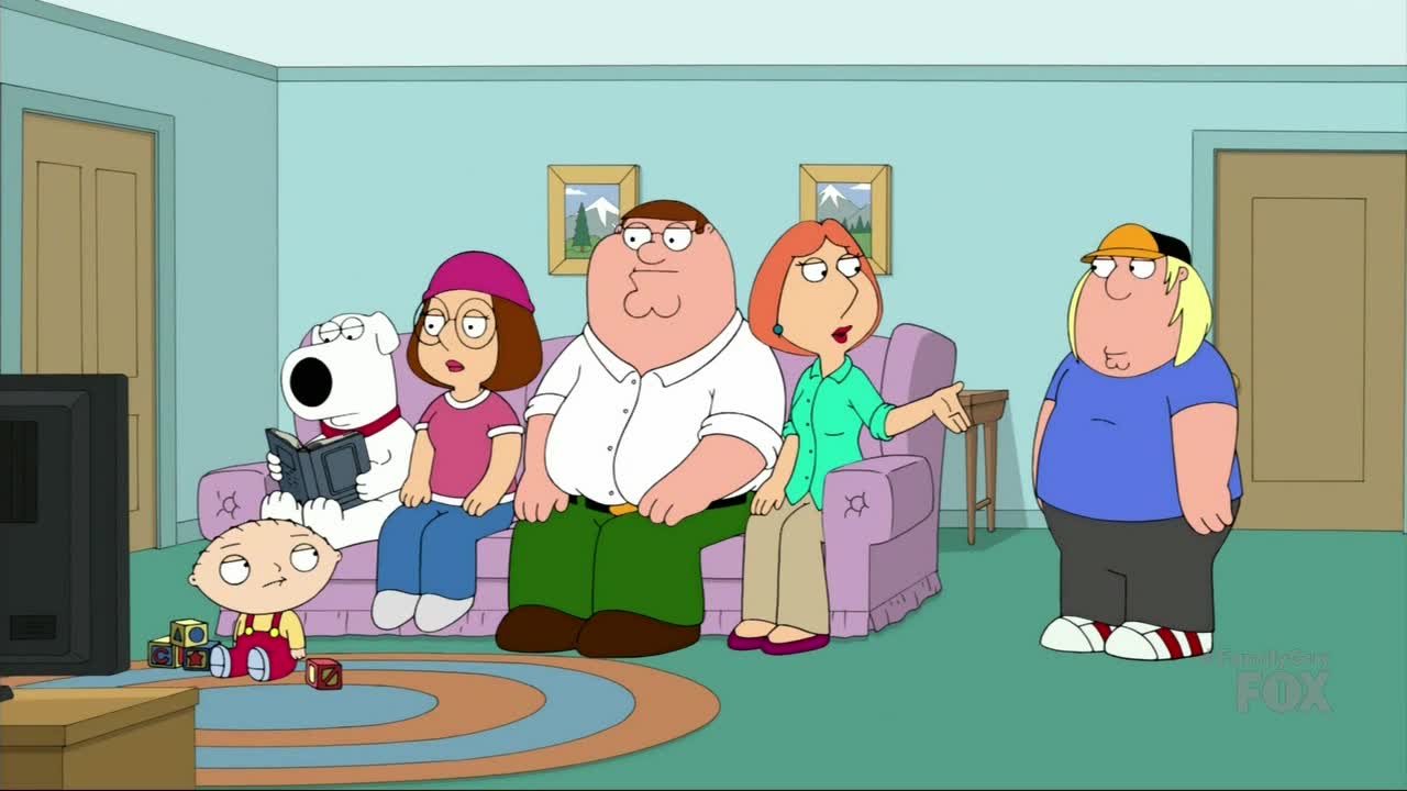 Solve Family Guy jigsaw puzzle online with 252 pieces
