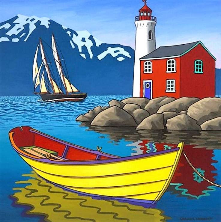 Solve Sailing Home jigsaw puzzle online with 156 pieces