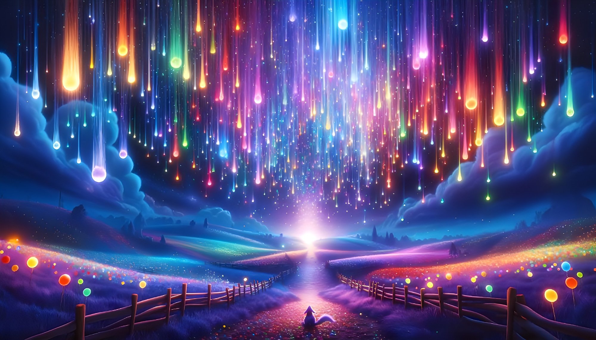 Color Faling Solve Falling colors jigsaw puzzle online with 390 pieces
