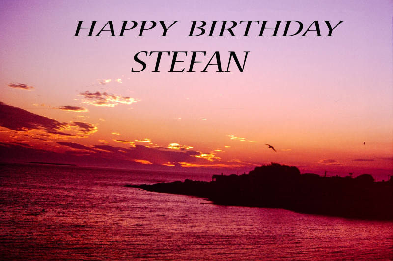 Solve Happy birthday, Stefan jigsaw puzzle online with 12 pieces