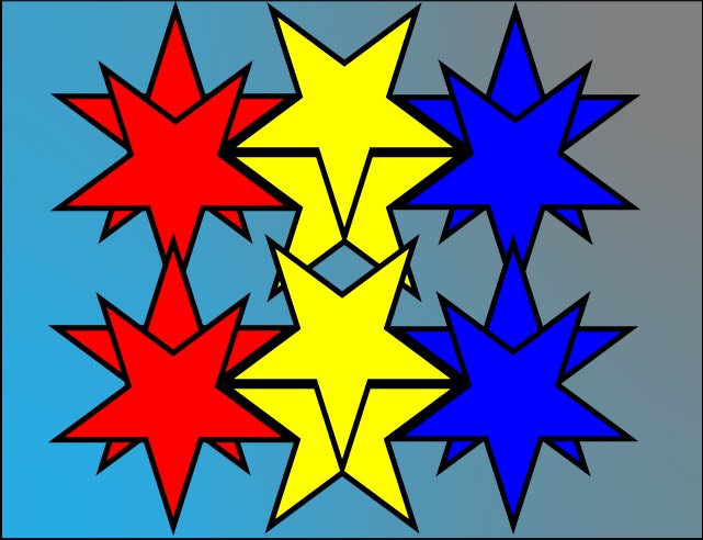 Solve Stars jigsaw puzzle online with 80 pieces
