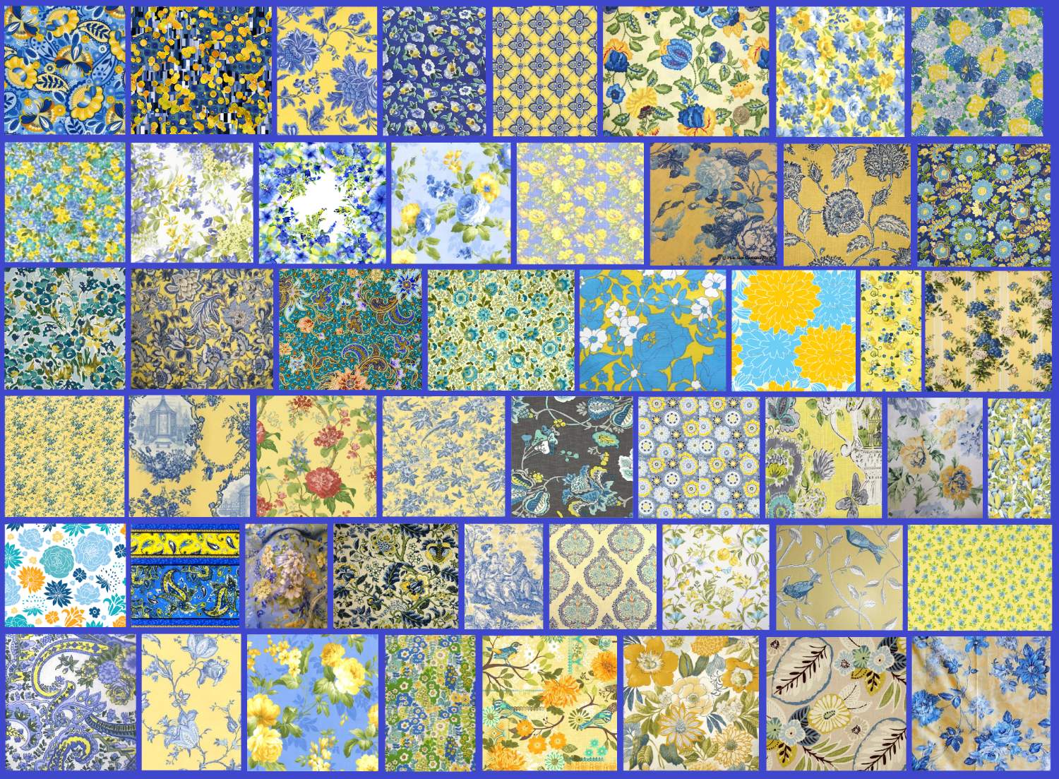 Solve Yellow and Blue jigsaw puzzle online with 108 pieces