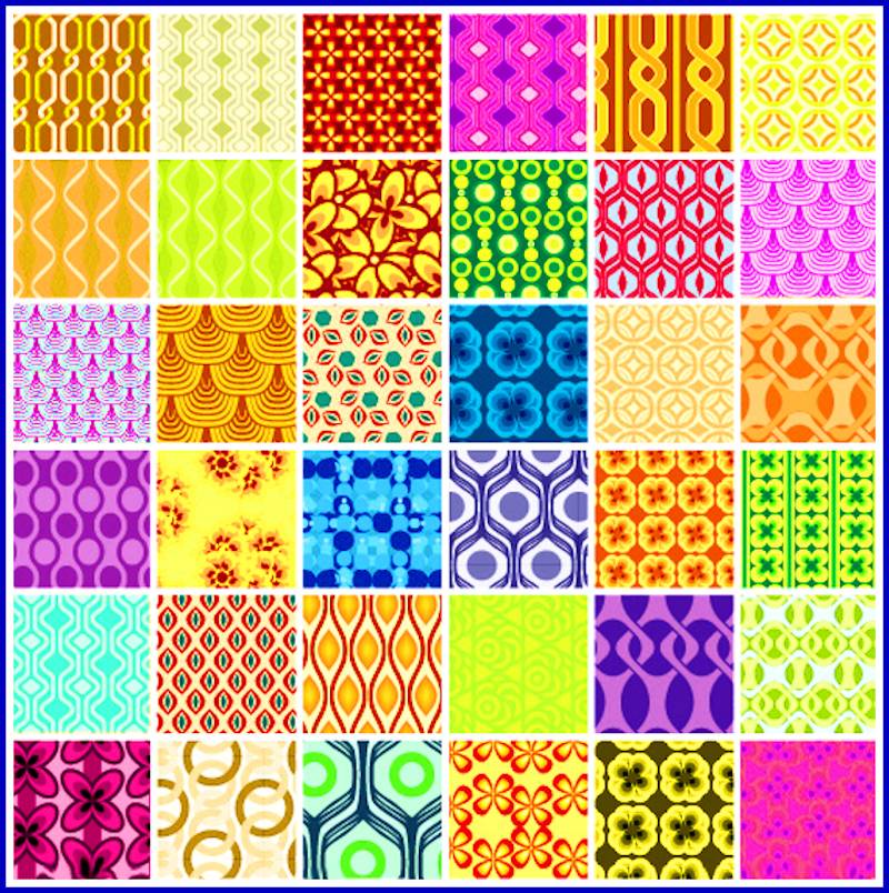 Pattern Based Puzzles Solve Profusion of Patterns! jigsaw puzzle online with 121 pieces