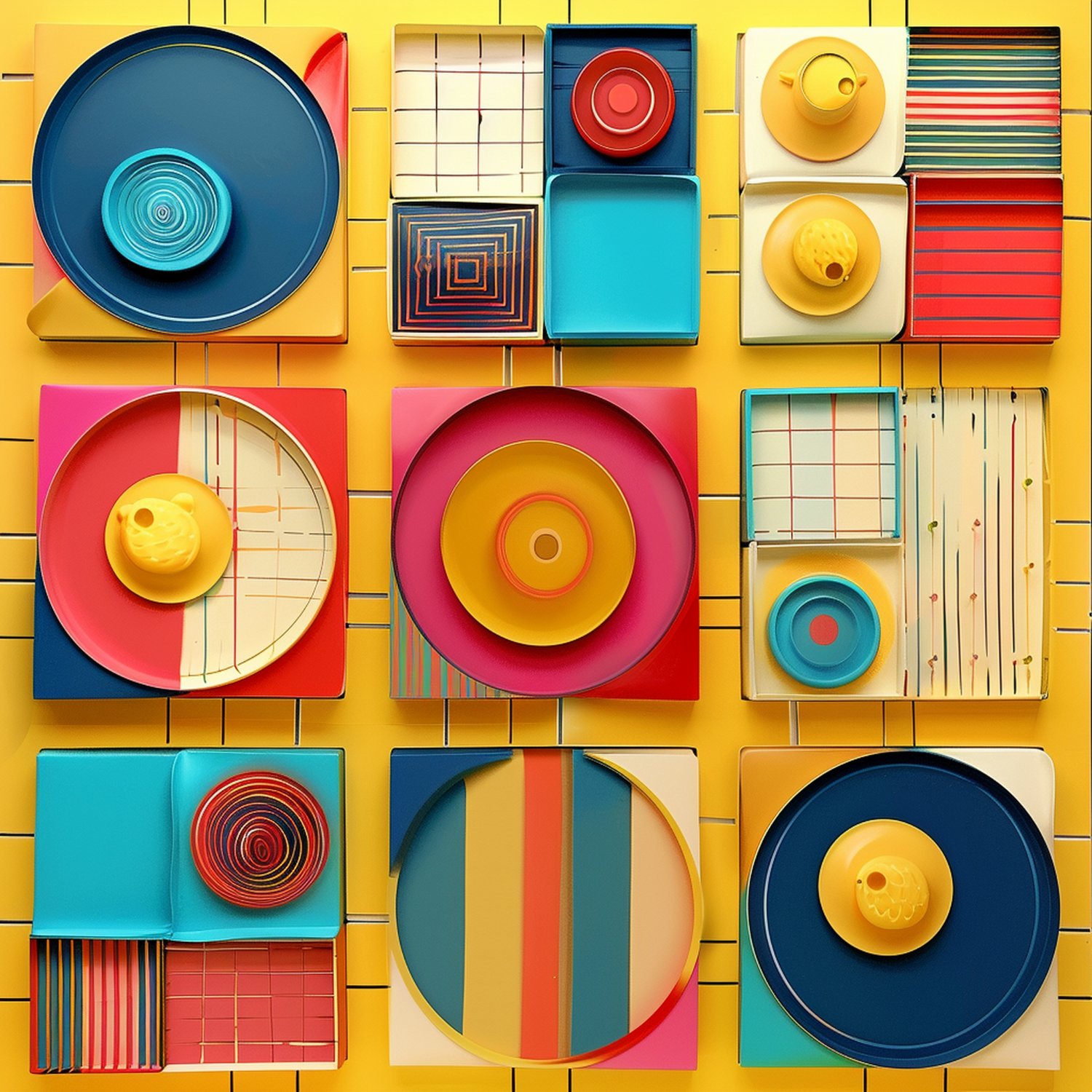 Solve Pattern jigsaw puzzle online with 81 pieces