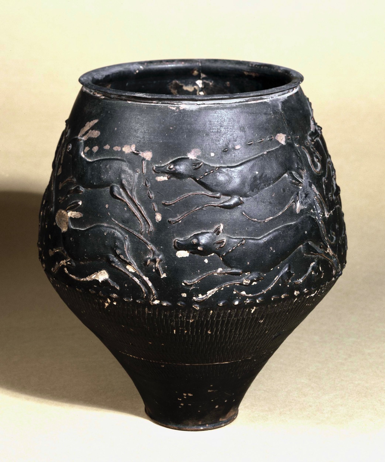 Solve Nene Valley Ware, Vase, Hounds and Hares, RomanoBritish, England