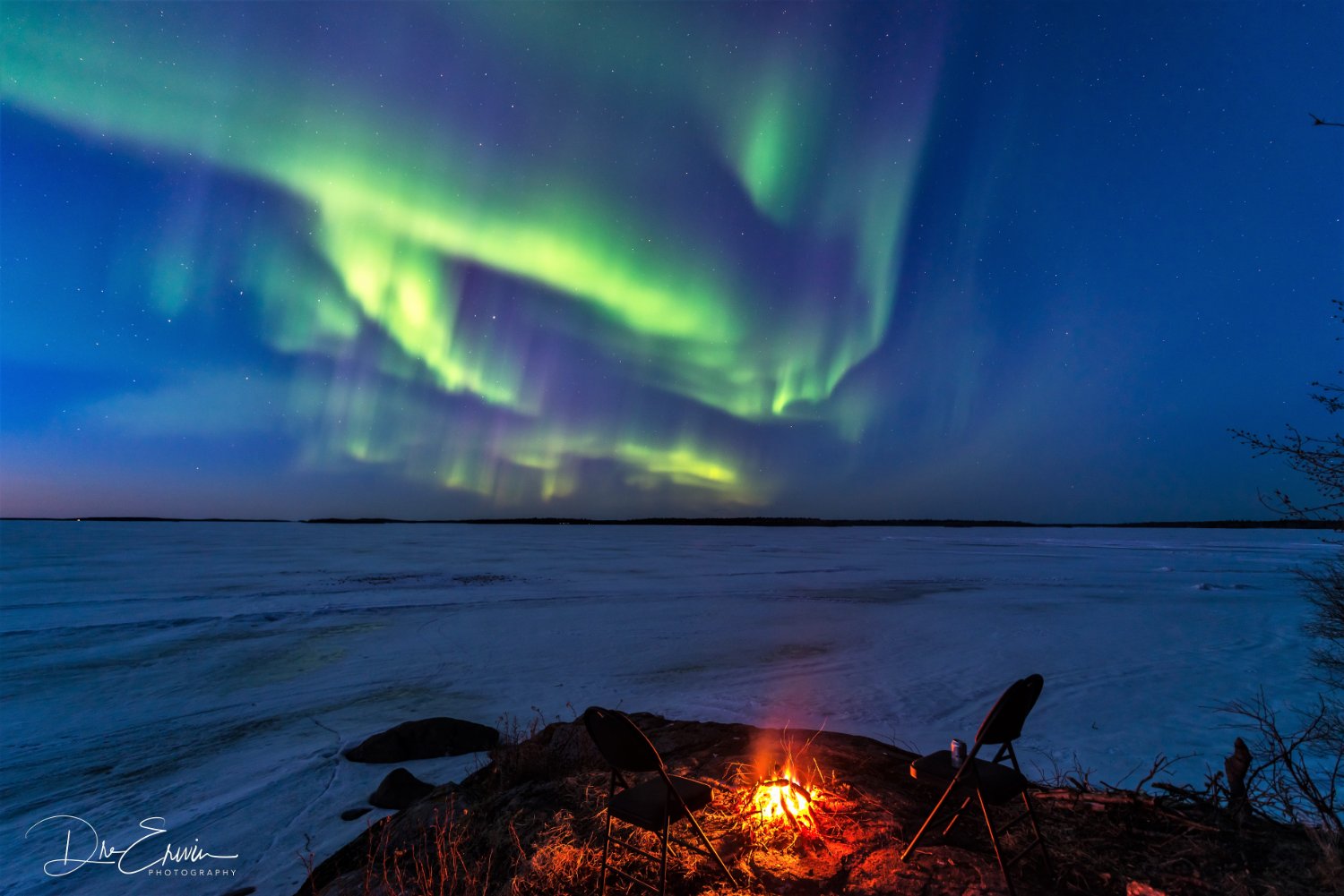 1000 Piece Jigsaw Puzzle - Aurora Northern Lights Iceland Forest Landscape (19.7x29.5 Inches)