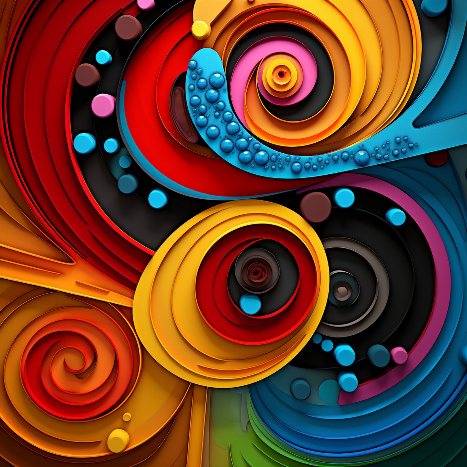 Solve Spiralen jigsaw puzzle online with 81 pieces