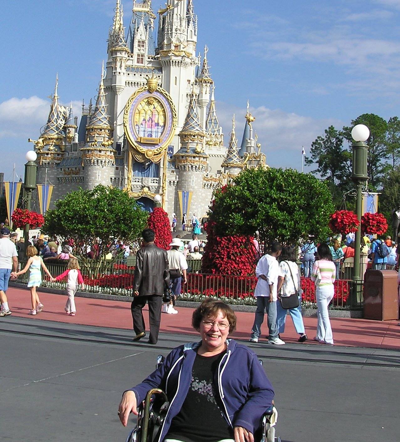 Solve Enjoying Disney World jigsaw puzzle online with 72 pieces