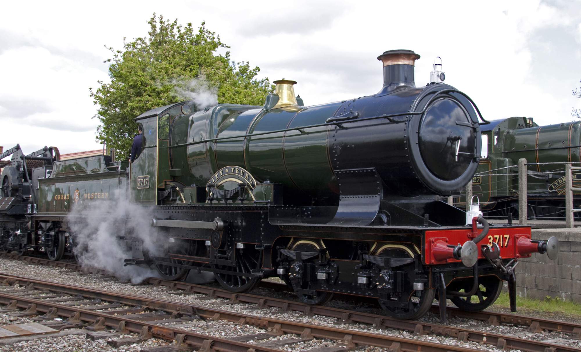 Solve GWR 3700 Class 440 3440 City of Truro. jigsaw puzzle online