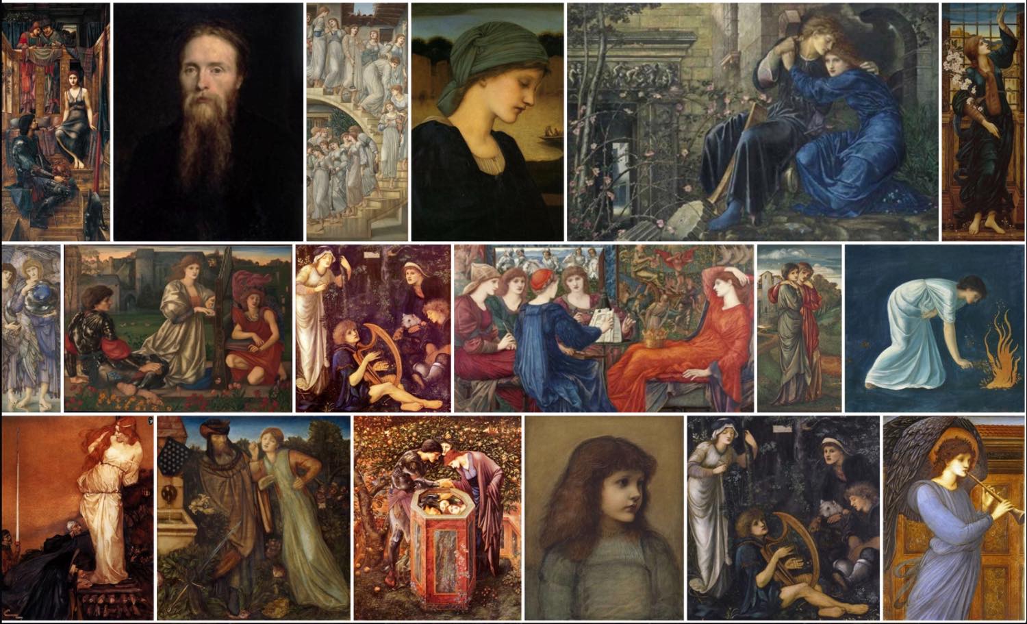 Solve The Pre-Raphaelite painter, Sir Edward Burton jigsaw puzzle ...