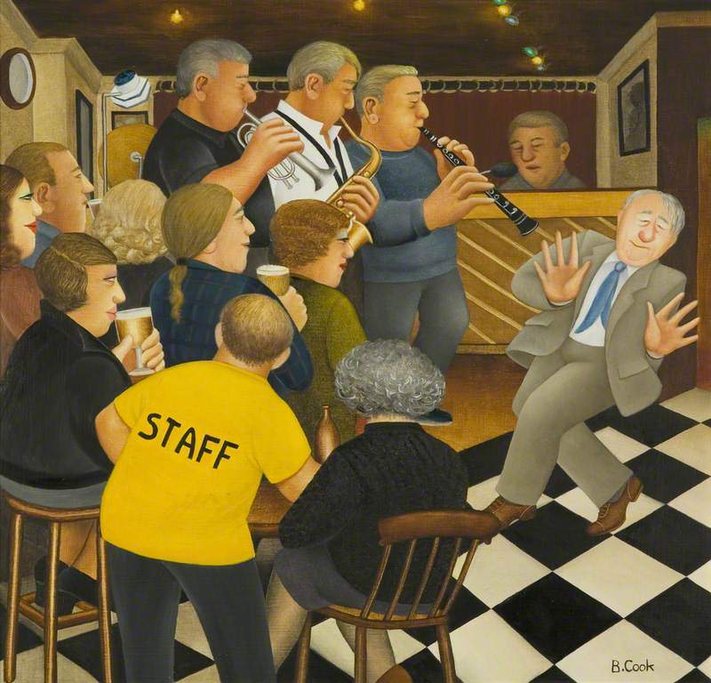 Jigsaw Puzzle 169 pieces Beryl Cook Artwork 'The Mover!' Jigidi