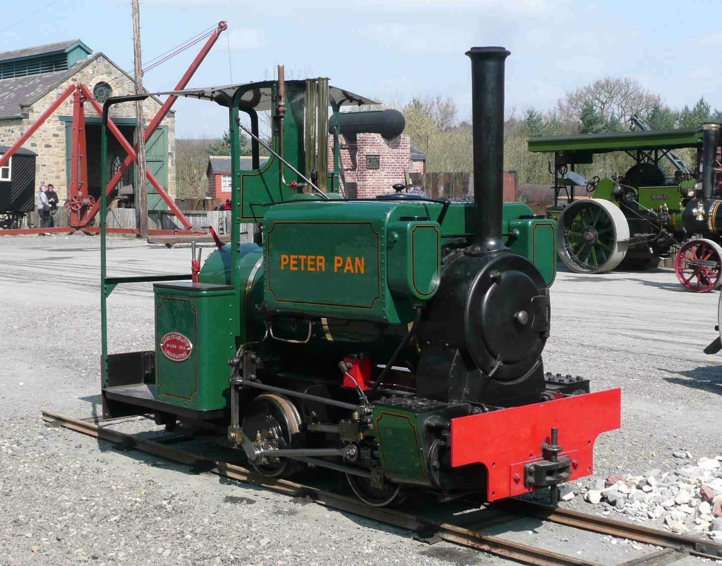 Solve Kerr Stuart 0-4-0ST 4256 'Peter Pan' jigsaw puzzle online with 35 ...