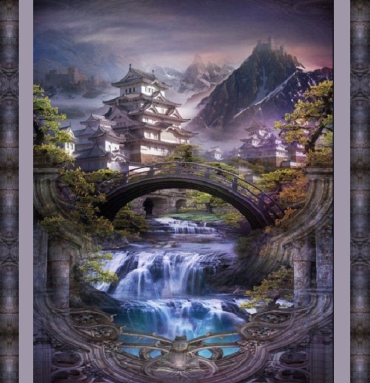 Solve The Lost Lands of Imagination jigsaw puzzle online with 49 pieces
