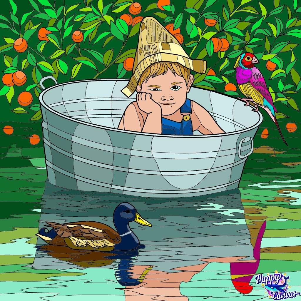 Solve PUZZLE Tub Sailor jigsaw puzzle online with 169 pieces
