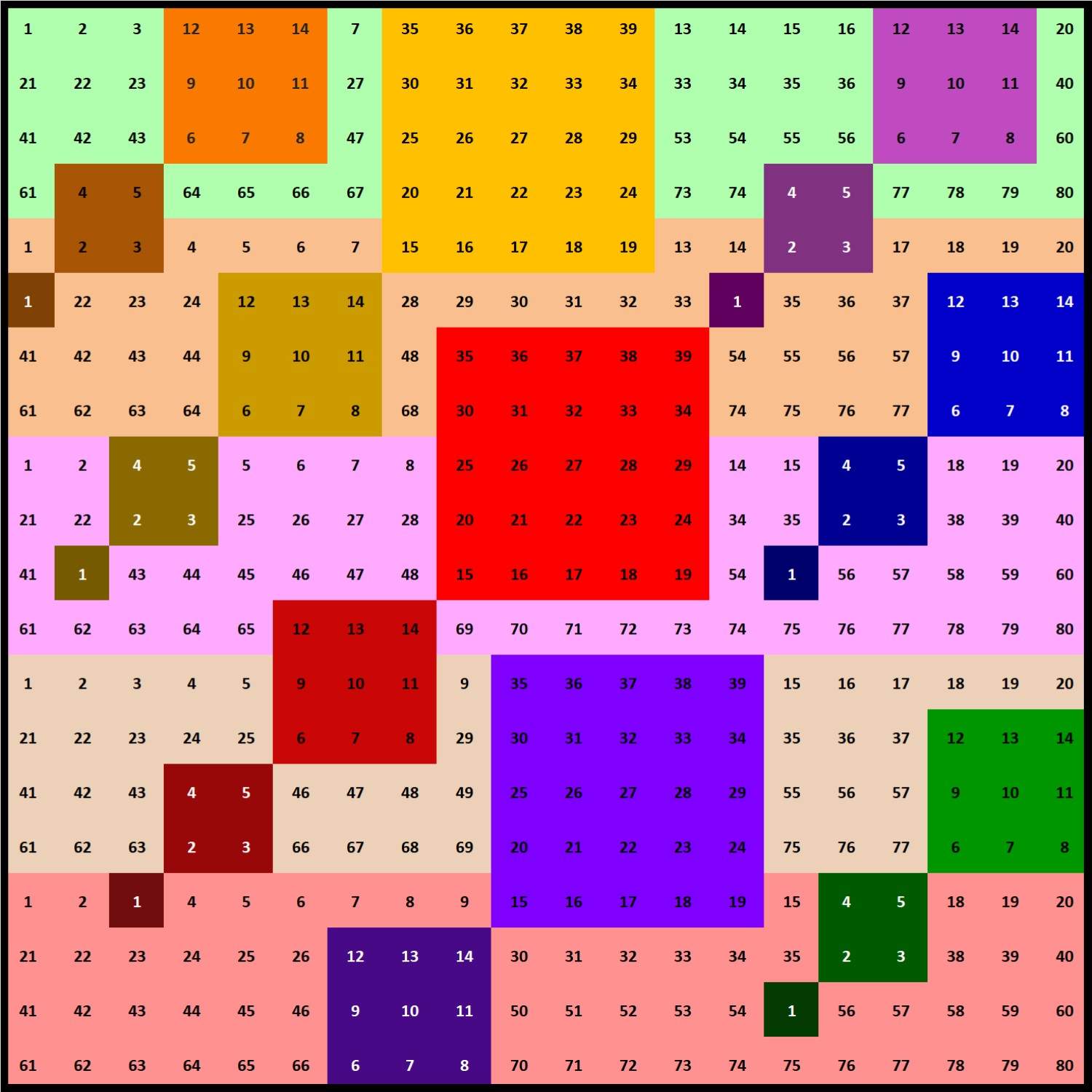235 Number Questions Solve Number 235 fulminating backgrounds 400 jigsaw puzzle online with ...