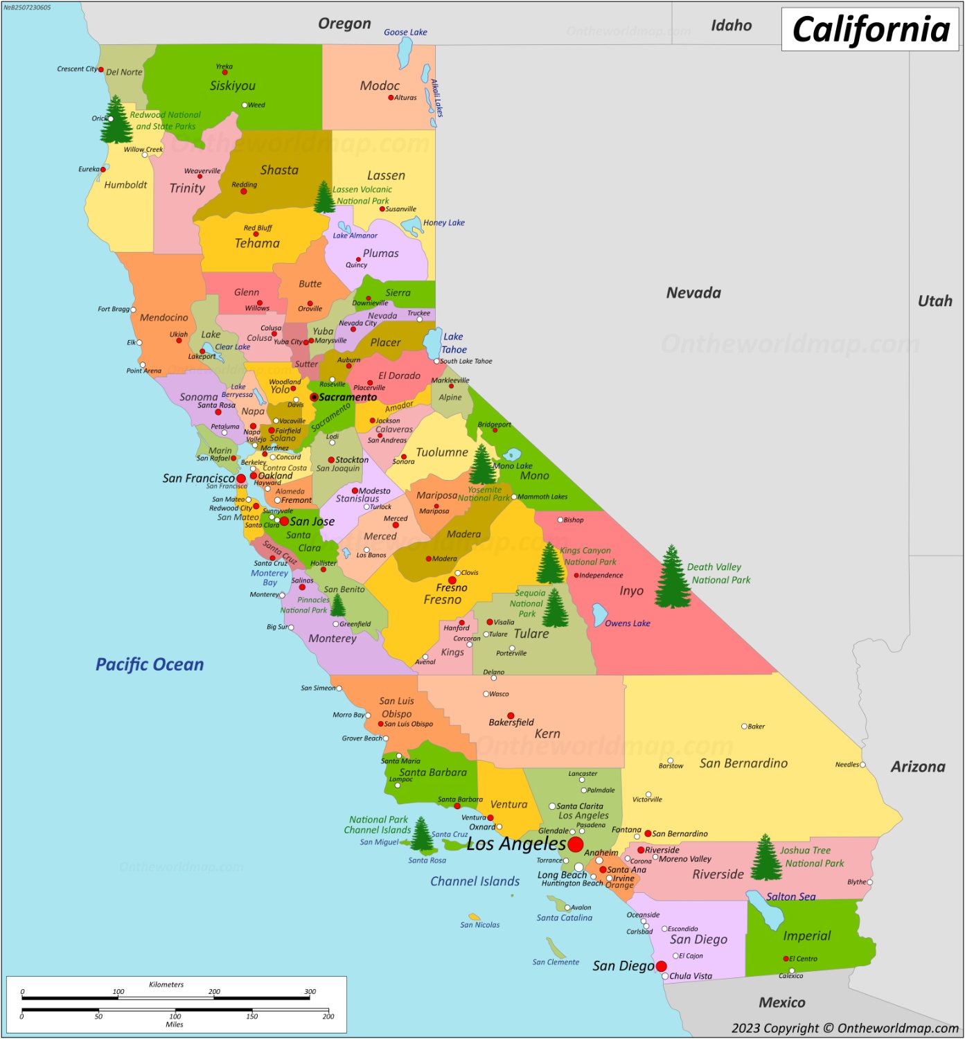 Solve California jigsaw puzzle online with 400 pieces