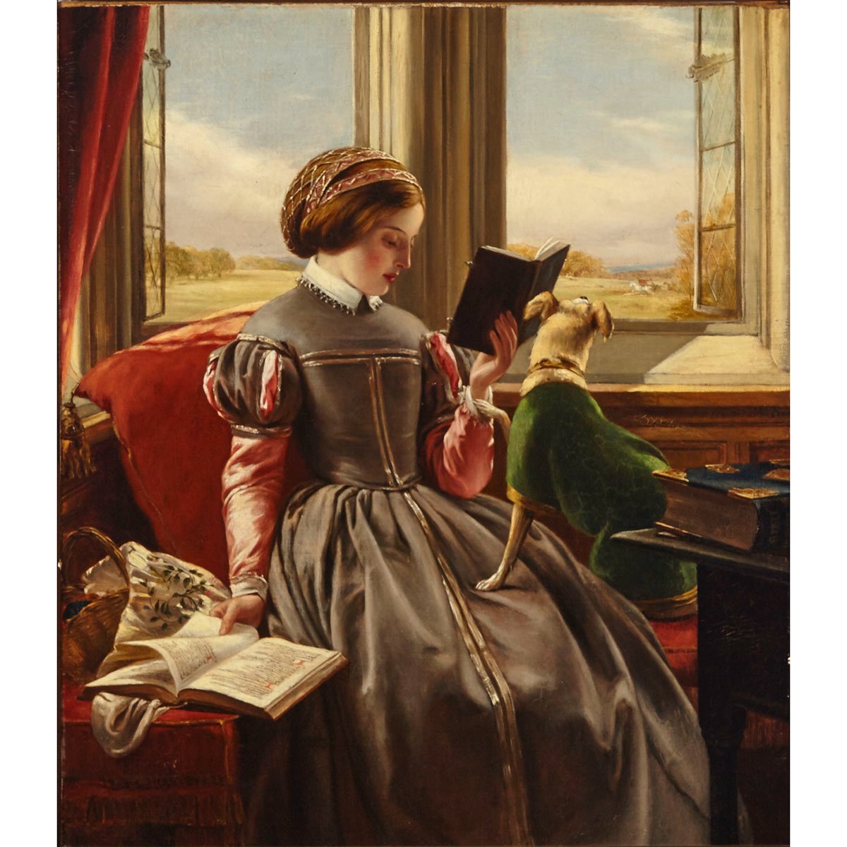 Rowyn Callcott Solve John Callcott Horsley jigsaw puzzle online with 440 pieces