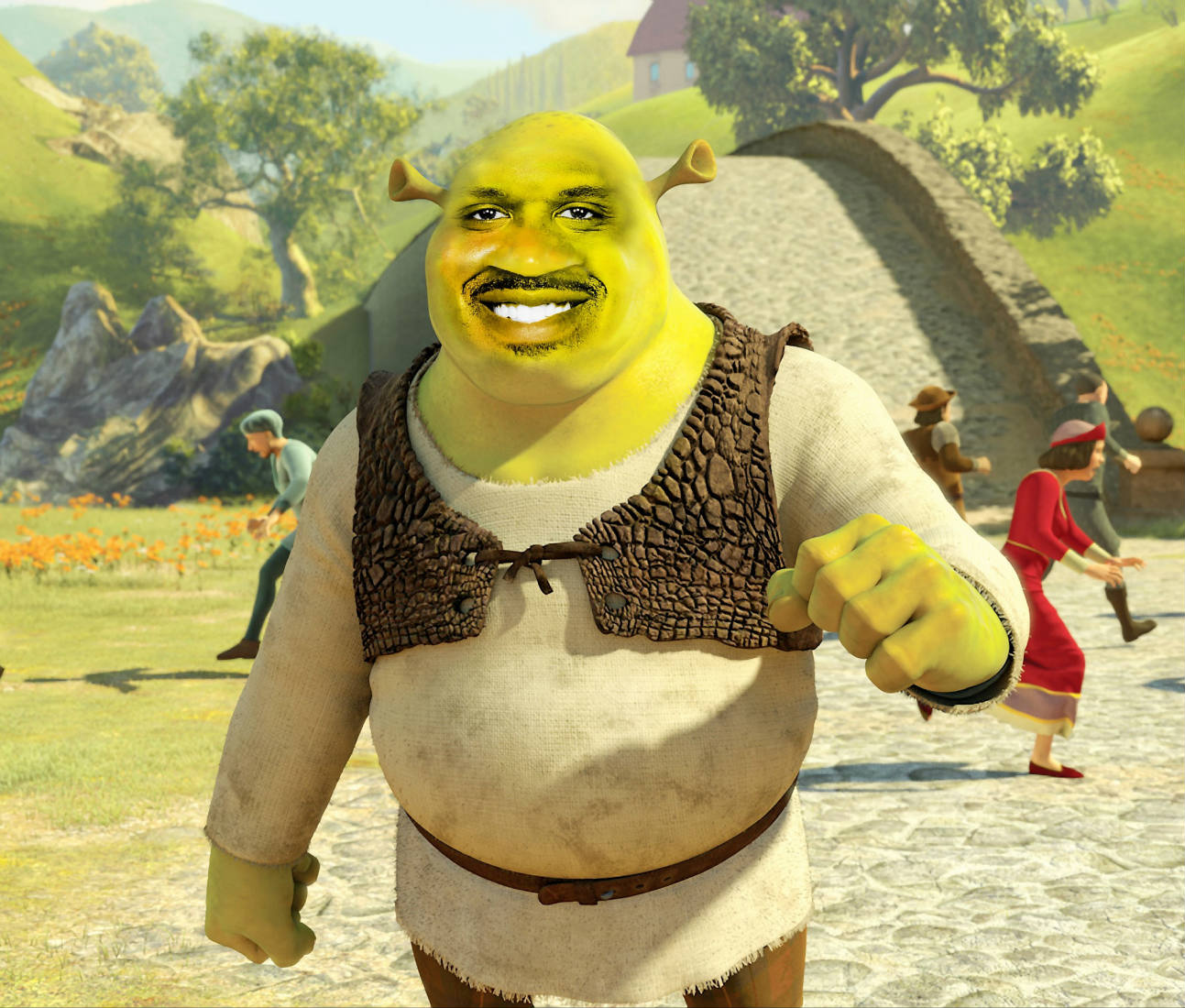 Solve Shrek jigsaw puzzle online with 143 pieces