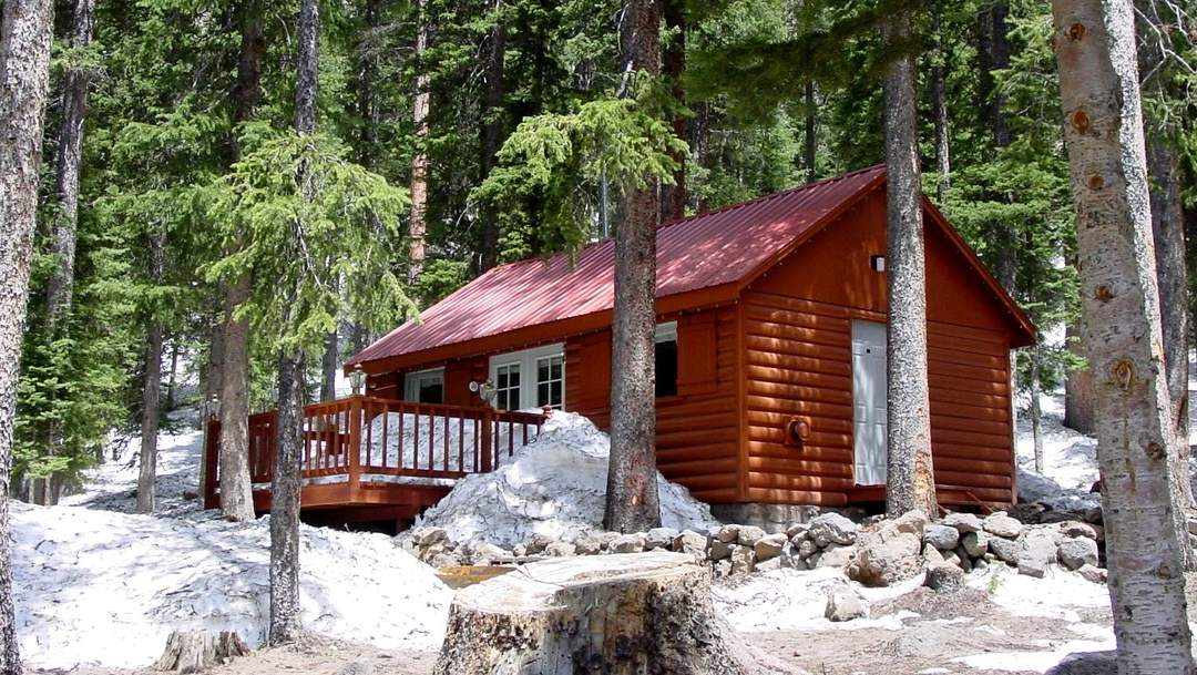 Solve Cabin Grand Mesa CO (resize 15 to 198 pieces) jigsaw puzzle