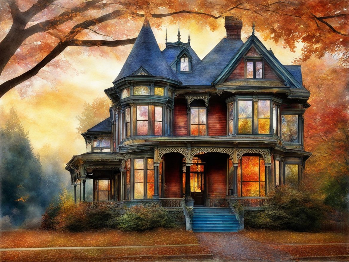 Solve Autumn haunt jigsaw puzzle online with 88 pieces