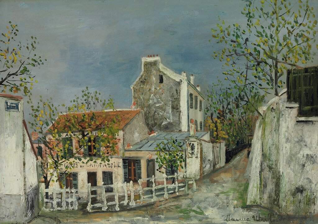 モーリス・ユトリロ、「Le Lapin agile a Montmartre」 Exploring The