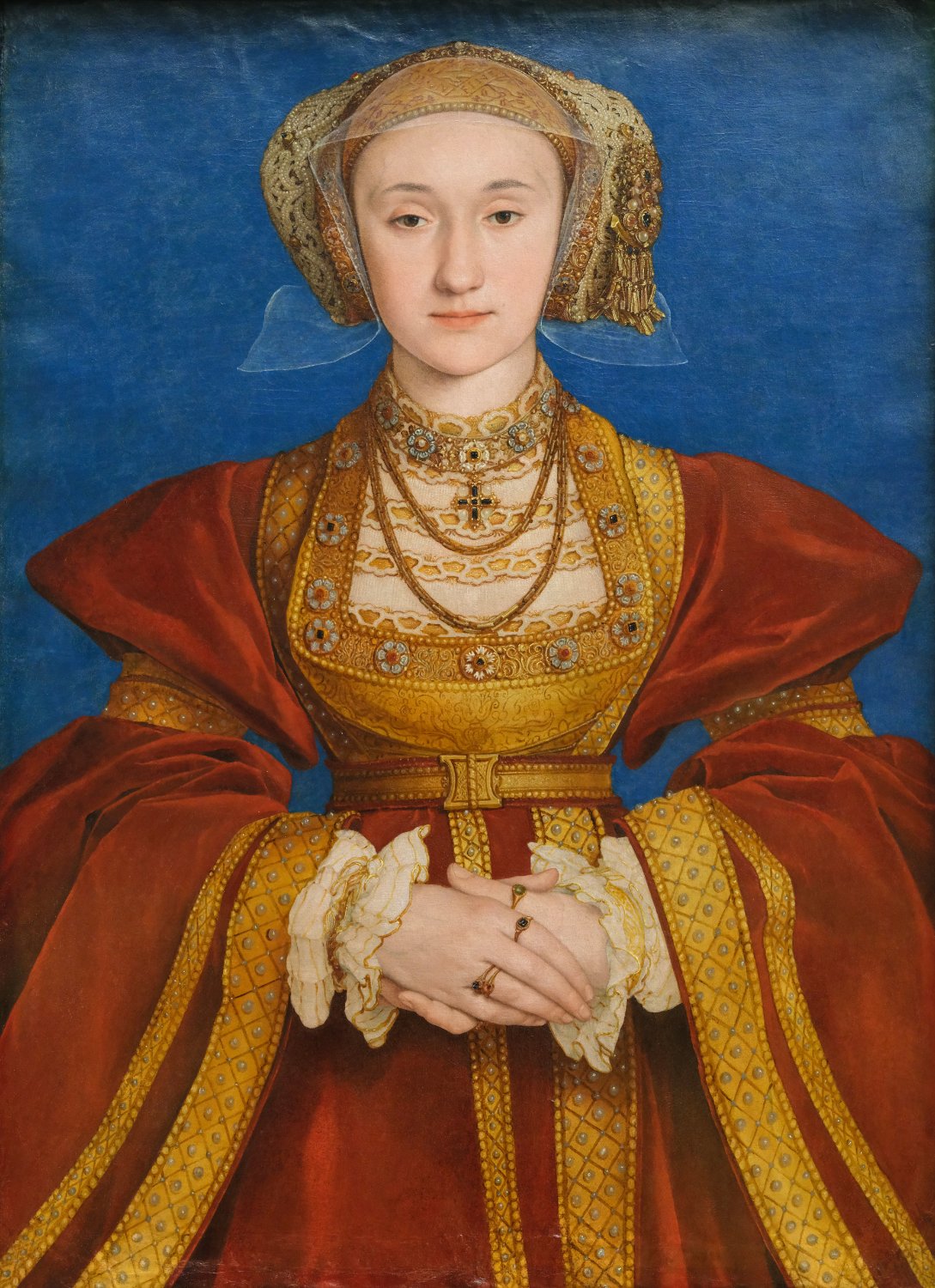 Solve Anne de Clèves by Hans Holbein le Jeune jigsaw puzzle online with ...